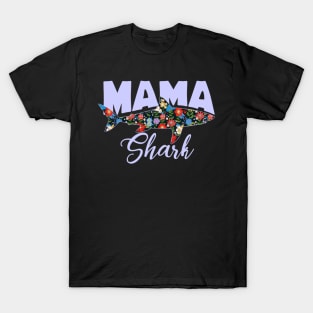 Mama Shark For Mother T-Shirt